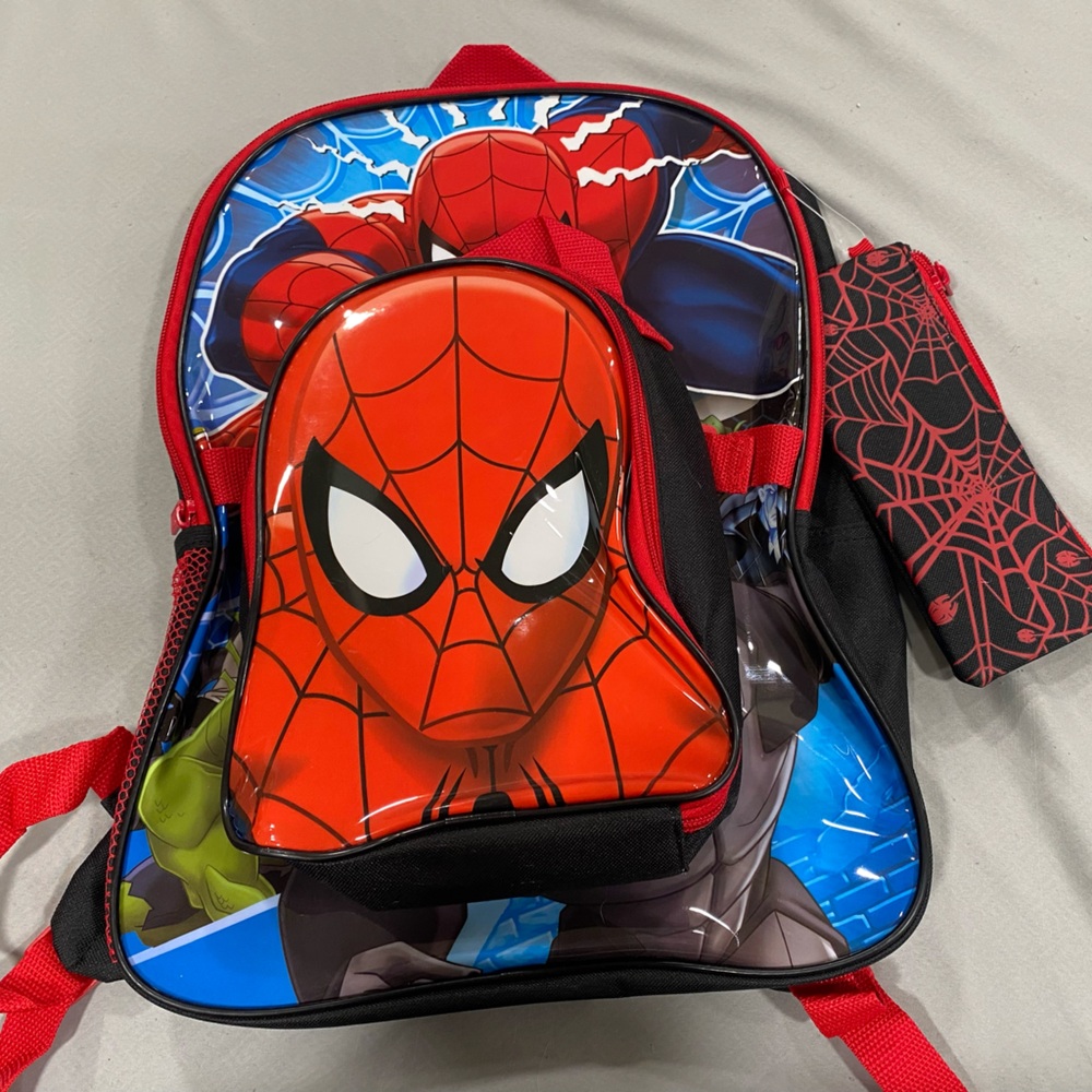 Spider-Man book bag